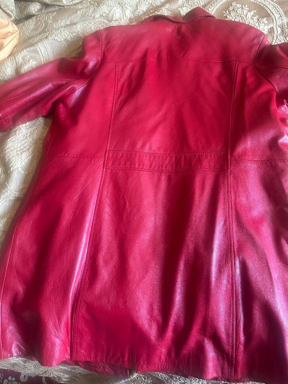 Wilsons Leather Red Lined Thinsulate Coat- Size 2X